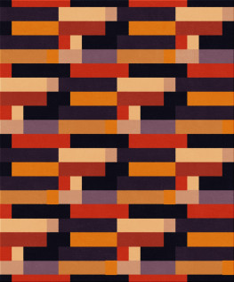 Bauhaus 13749-breeze blocks - handgefertigter Teppich,  getuftet (Indien), 24x24 5ply Qualität